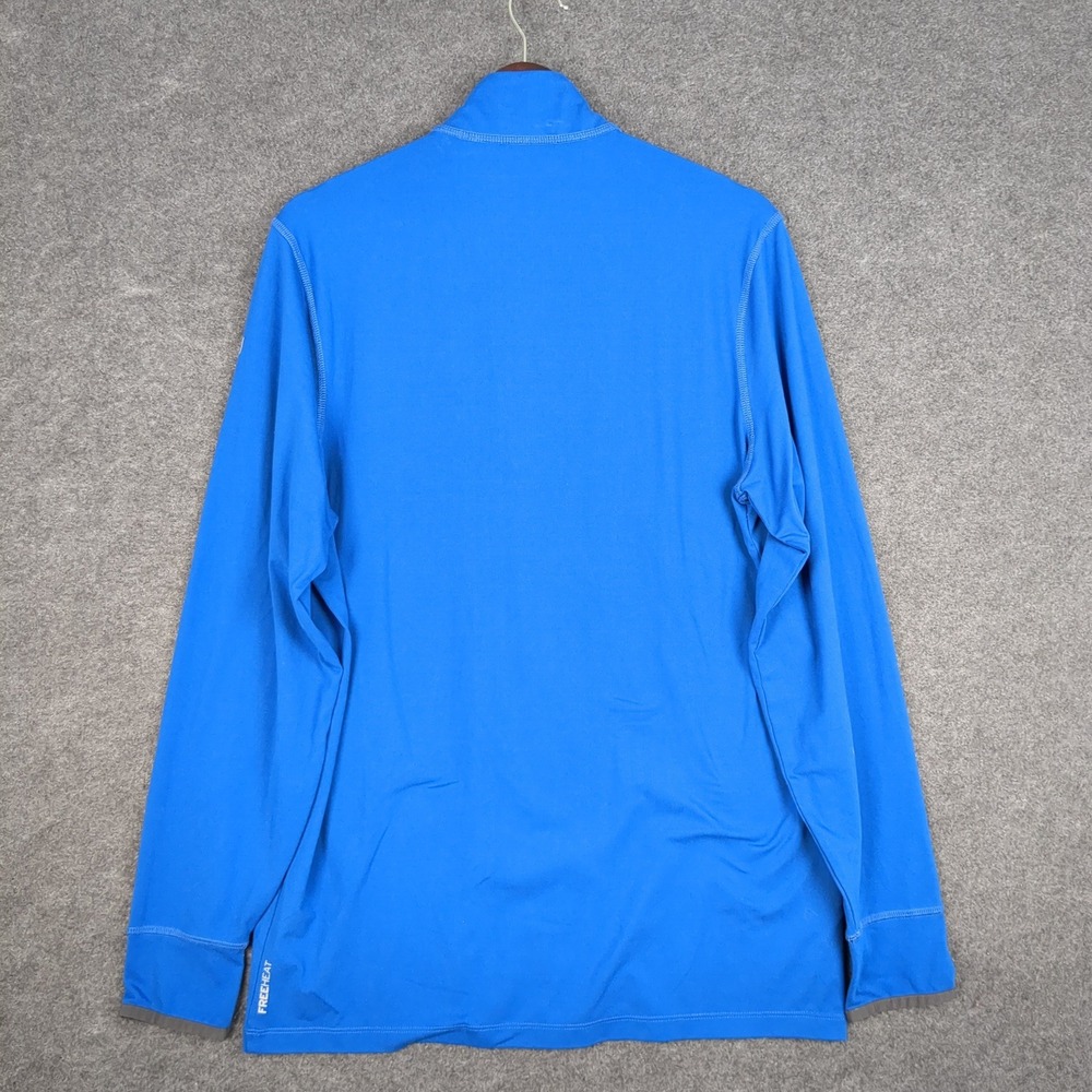 Eddie Bauer Mens Blue Active Fit‎ FreeHeat 1/4 Zip Pullover Sweatshirt Size M - Picture 8 of 12
